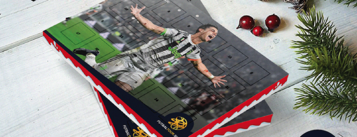 futbalovy adventny kalendar cristiano ronaldo juventus cr7