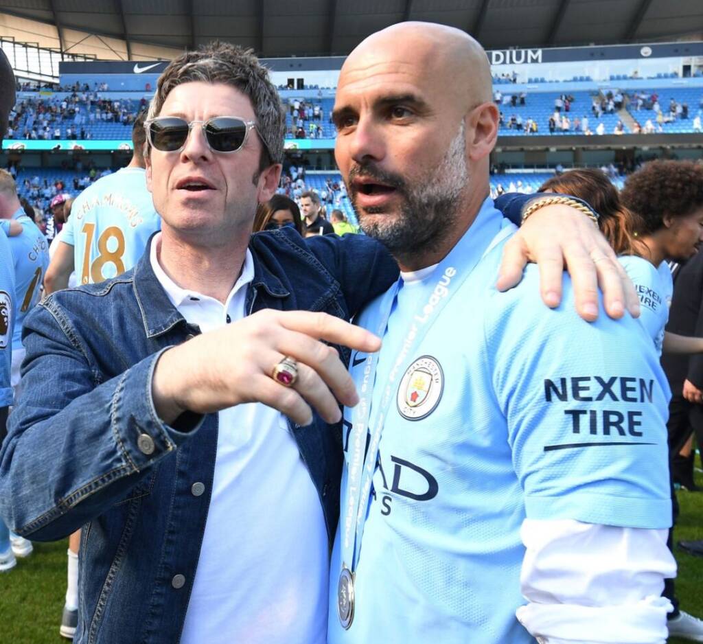 Noel Gallagher a Pep Guardiola